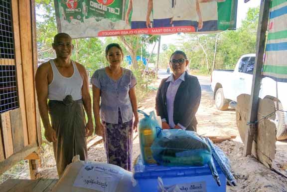 Read more about the article Rice Donation at Pathein