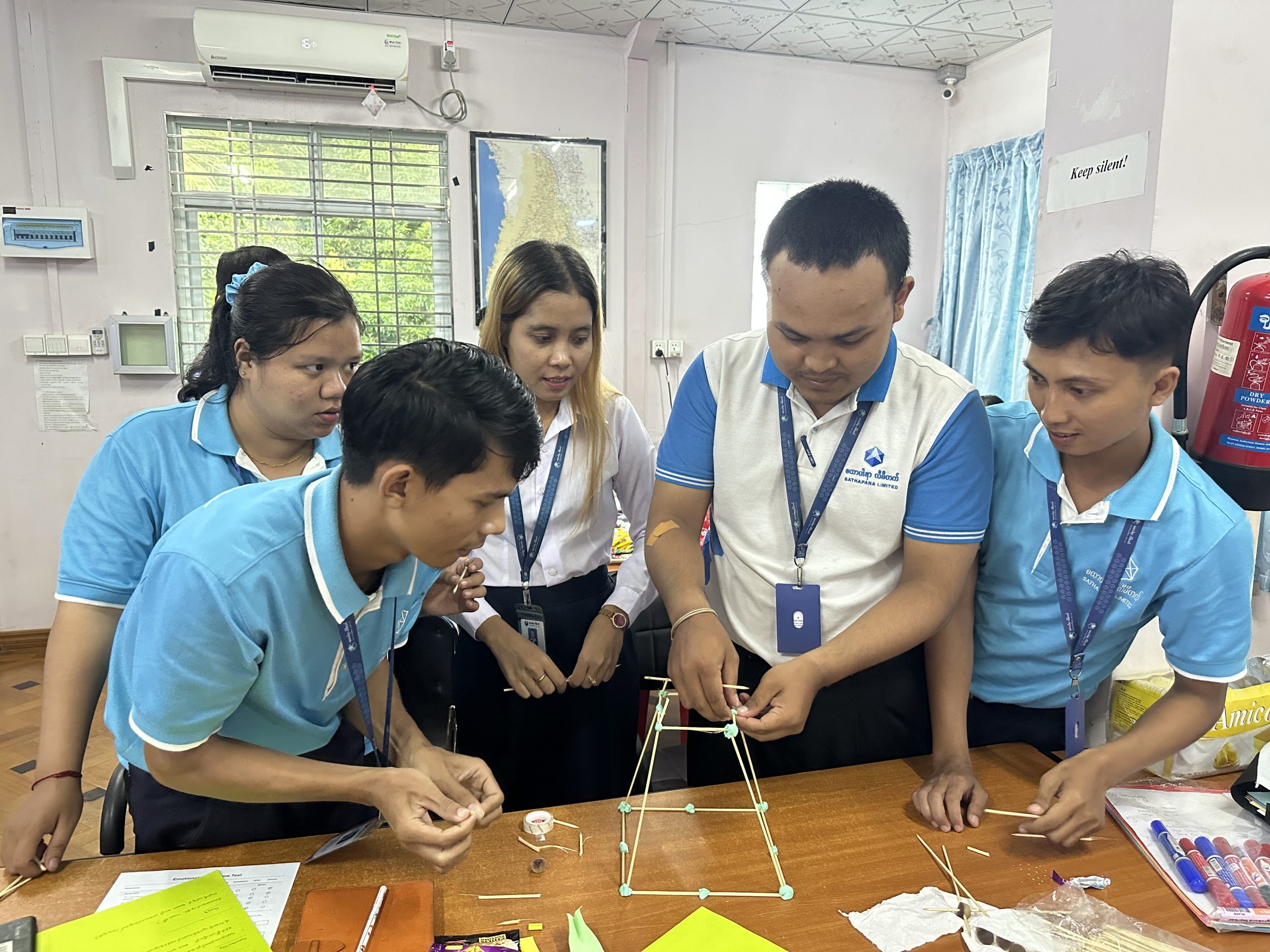 Read more about the article SATHAPANA Limited has successfully delivered in-person competency-based trainings to different working positions at some of the branches in AYA region