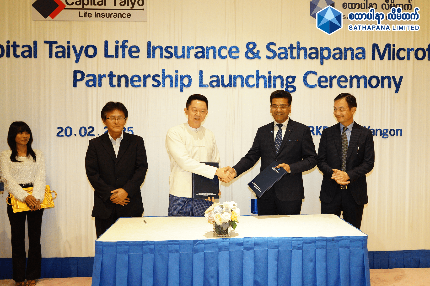 Read more about the article Launching Ceremony between Capital Taiyo and SATHAPANA Limited Myanmar