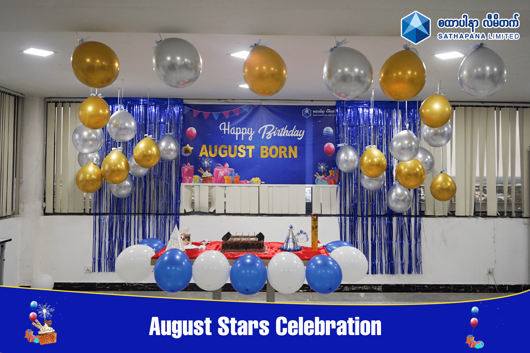 Read more about the article  August Birthday Celebration at SATHAPANA 