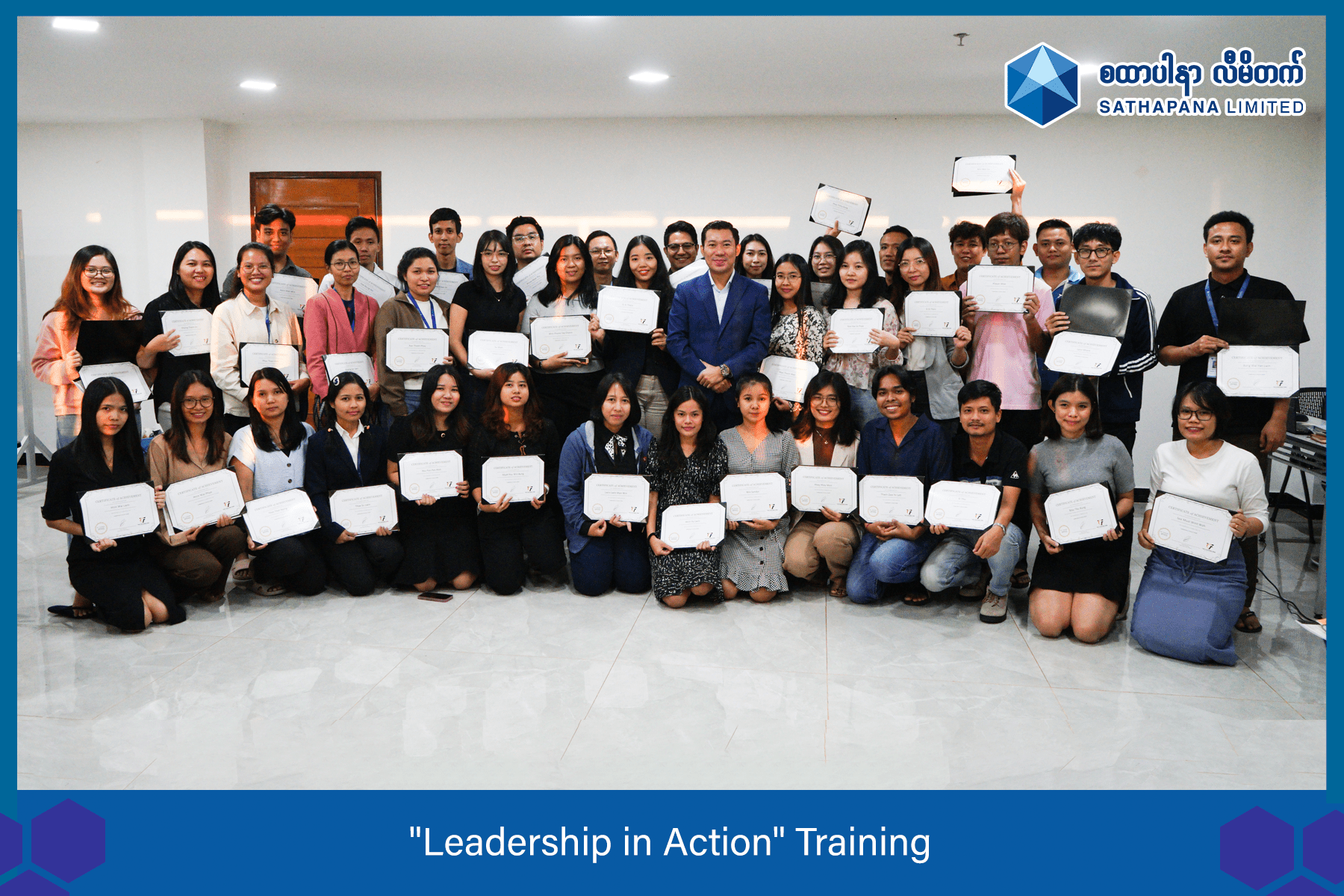 Read more about the article “Leadership in Action” Training for SATHAPANA Limited Myanmar’s Employees