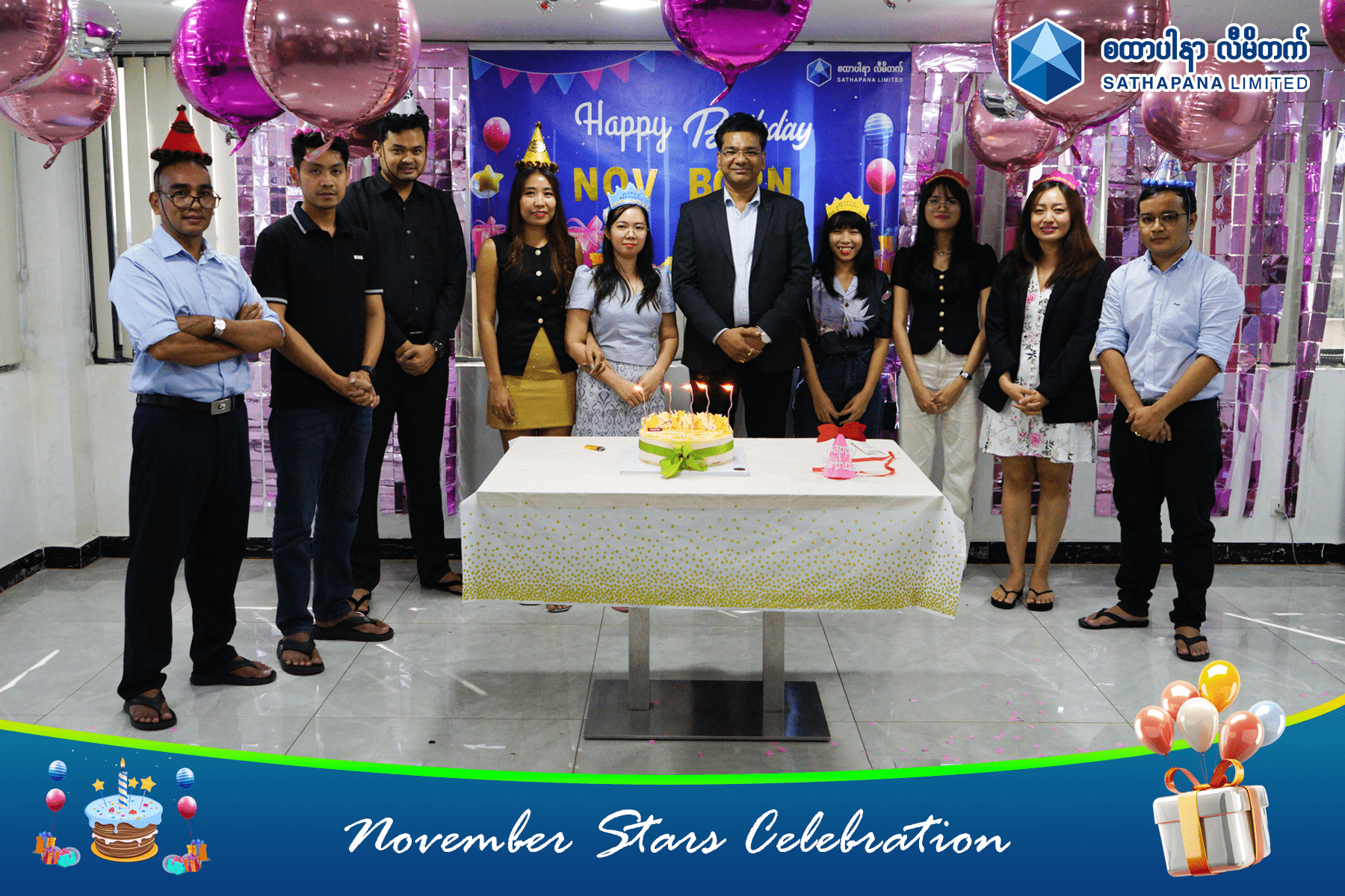 Read more about the article  November Birthday Celebration at SATHAPANA