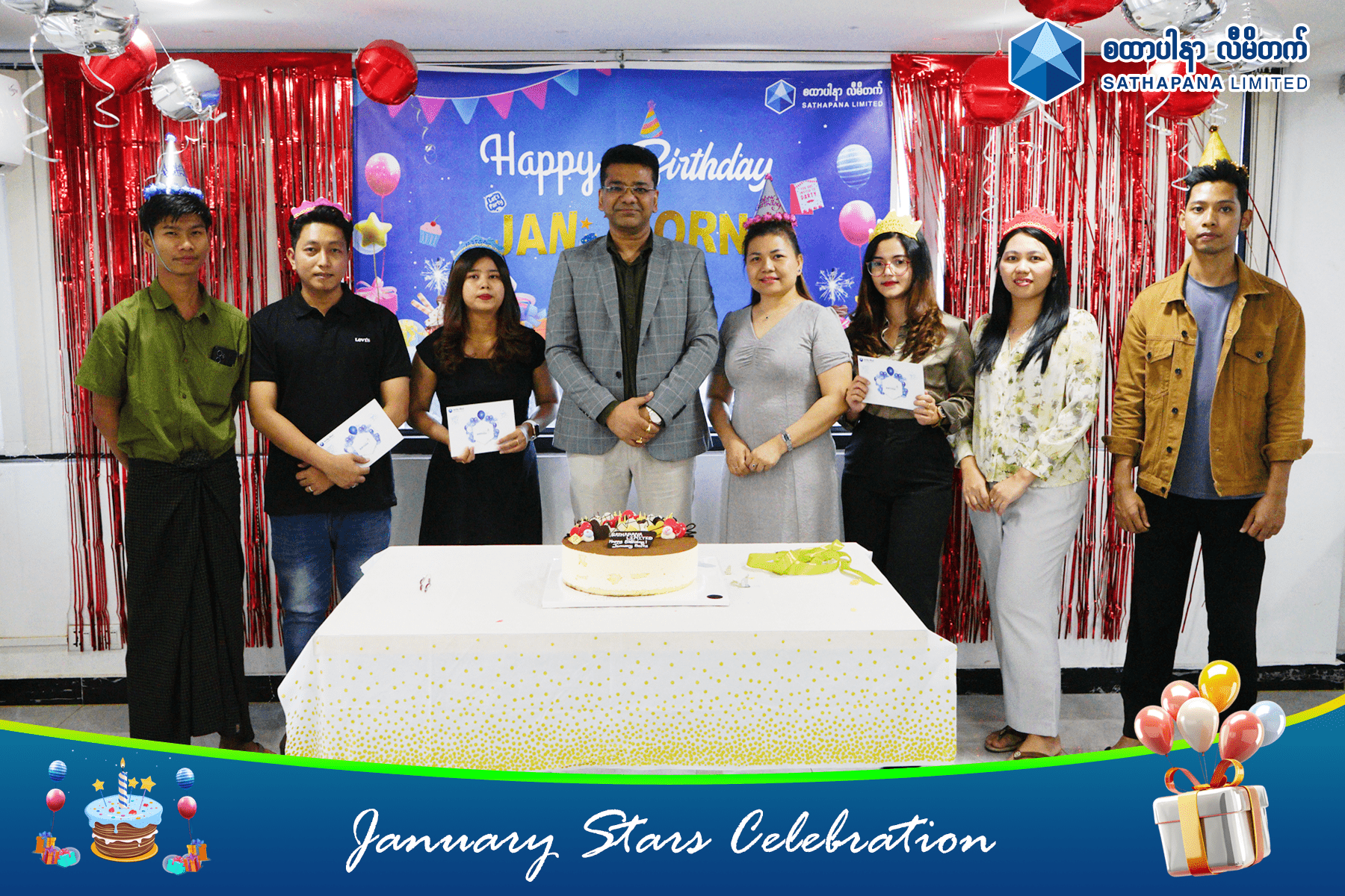 Read more about the article 🎉January Birthday Celebration at SATHAPANA🎂