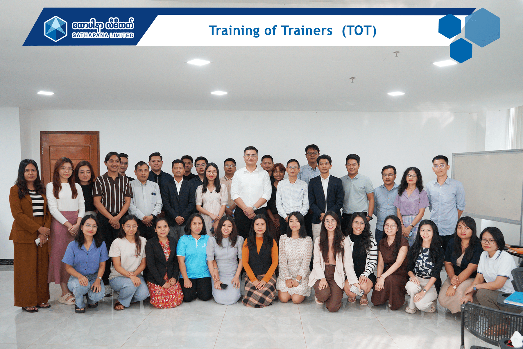 Read more about the article Trainer မွမ်းမံသင်တန်း (Training-of-Trainers – TOT Program)